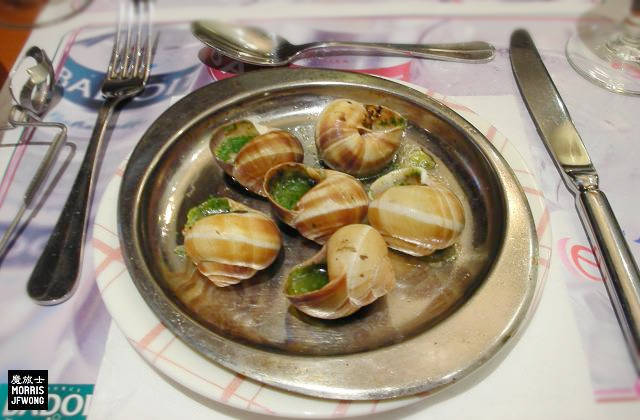 france snail meal